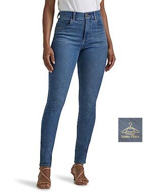 Lee Ultra Lux Comfort Flex Motion Skinny Leg High Rise Stretch Jeans